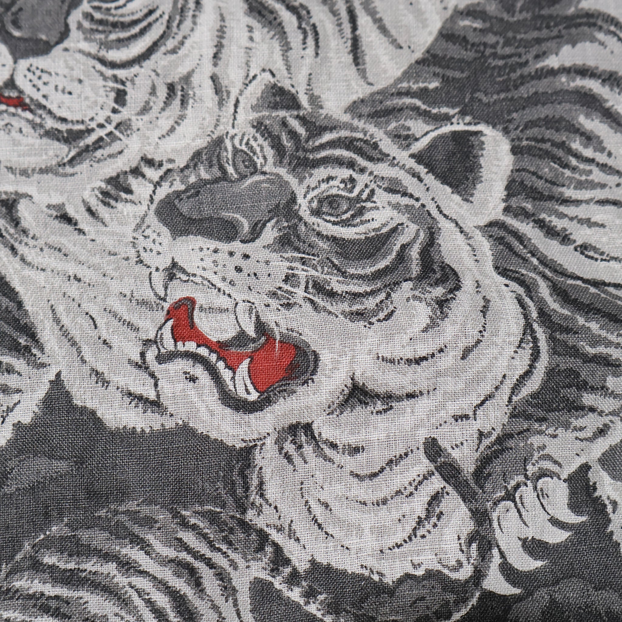 HOUSTON / 41356 SPECIAL DYED LINEN ALOHA SHIRT (百虎) MADE IN JAPAN