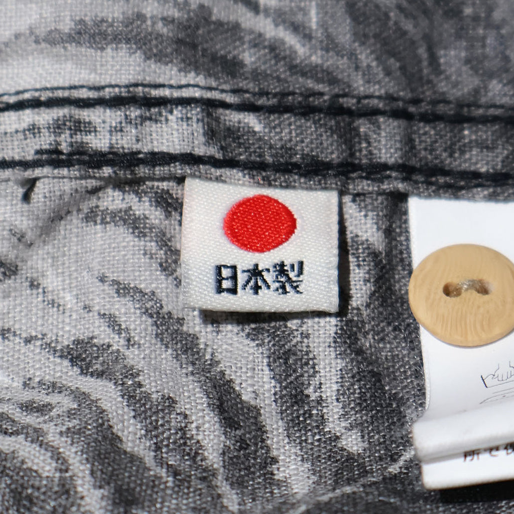 HOUSTON / 41356 SPECIAL DYED LINEN ALOHA SHIRT (百虎) MADE IN JAPAN