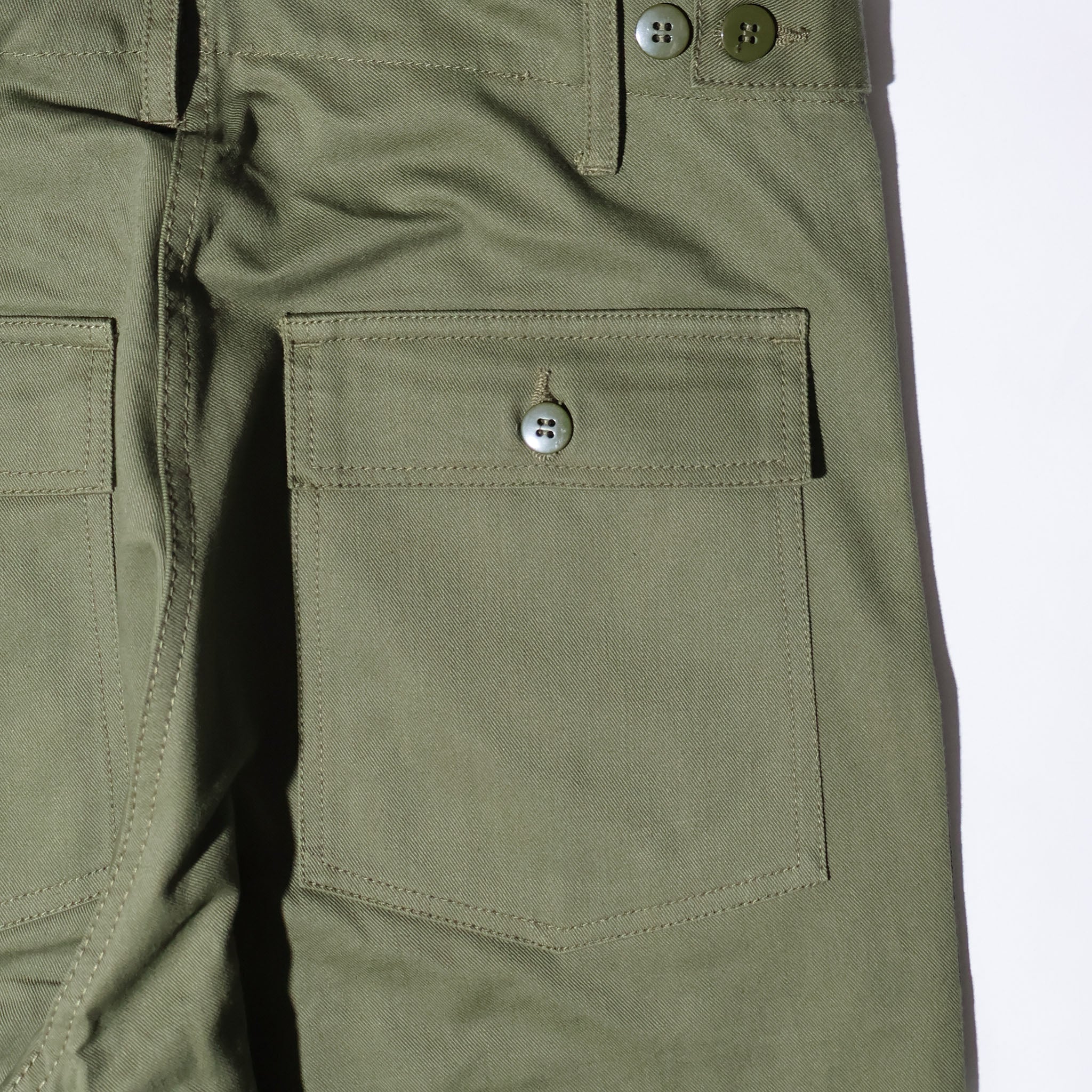 HOUSTON / 10173 U.S. COTTON FATIGUE PANTS - TRUTH