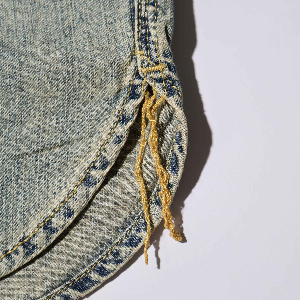 HOUSTON / 41341 US COTTON DENIM S/S WORK SHIRT