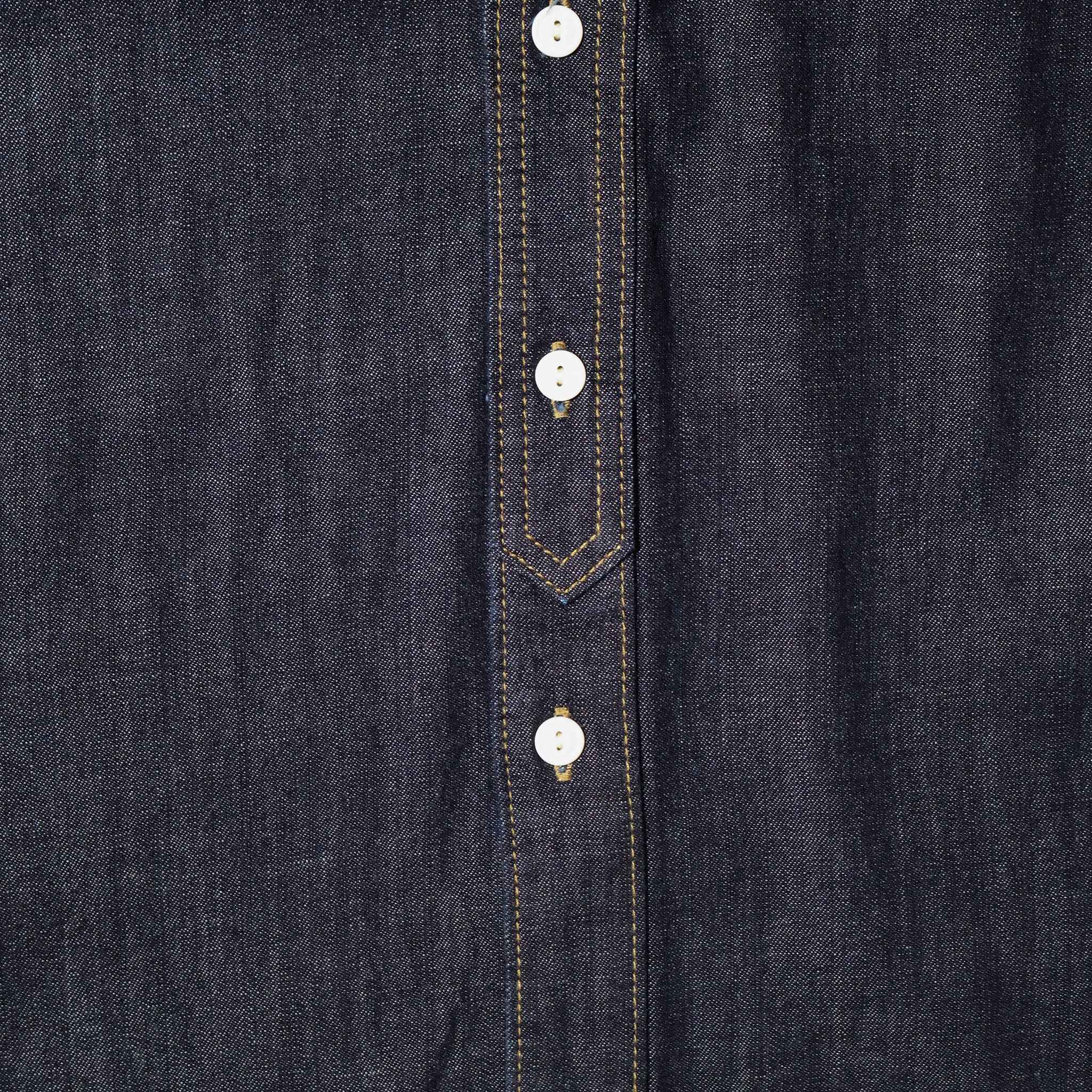 HOUSTON / 41341 US COTTON DENIM S/S WORK SHIRT