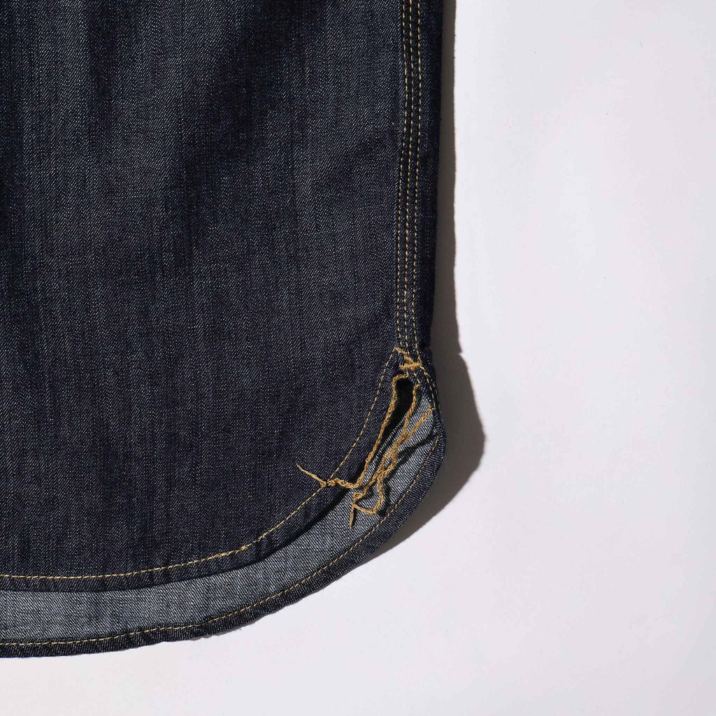 HOUSTON / 41341 US COTTON DENIM S/S WORK SHIRT