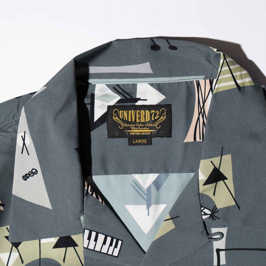 UNIVERD72 / 41338 DRY ALOHA SHIRT (MID-CENTURY) - TRUTH
