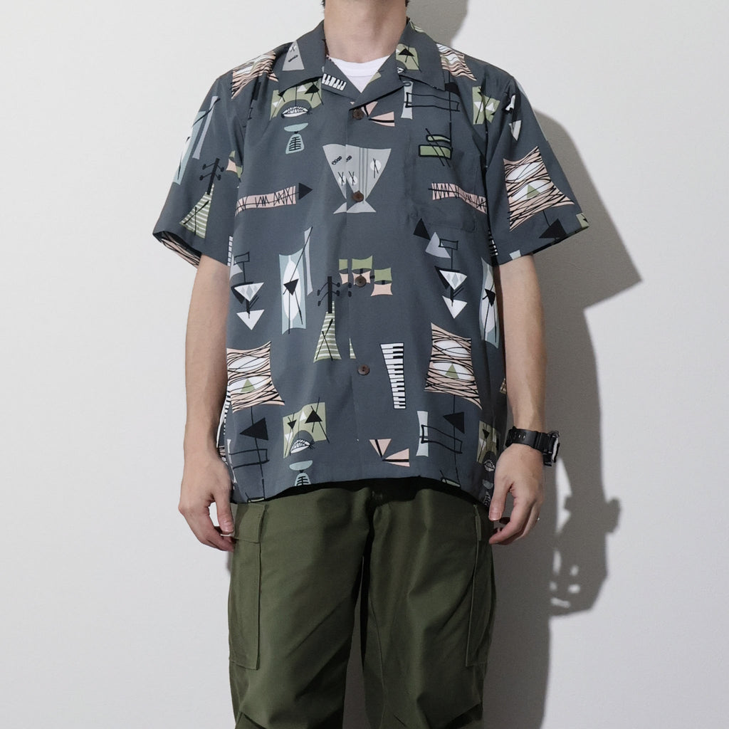 UNIVERD72 / 41338 DRY ALOHA SHIRT (MID-CENTURY) - TRUTH