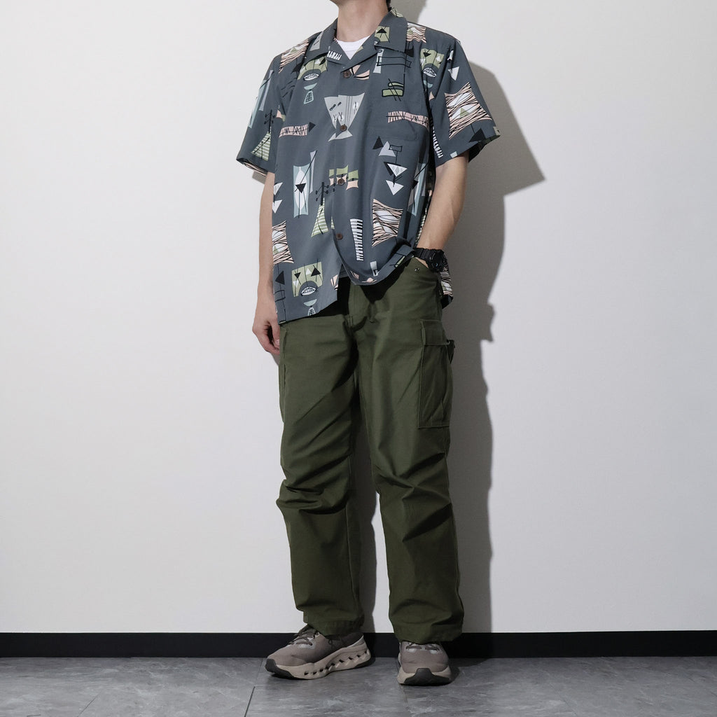 UNIVERD72 / 41338 DRY ALOHA SHIRT (MID-CENTURY) - TRUTH