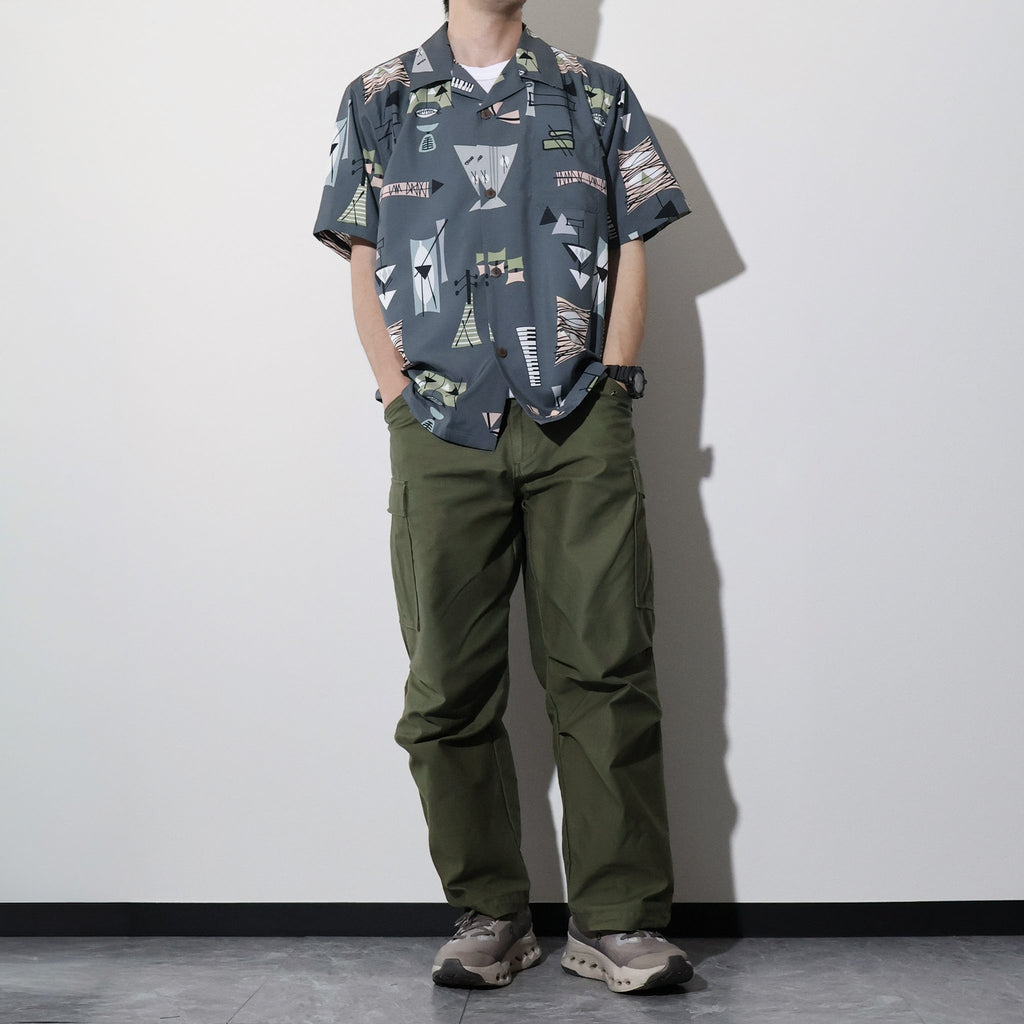 UNIVERD72 / 41338 DRY ALOHA SHIRT (MID-CENTURY) - TRUTH
