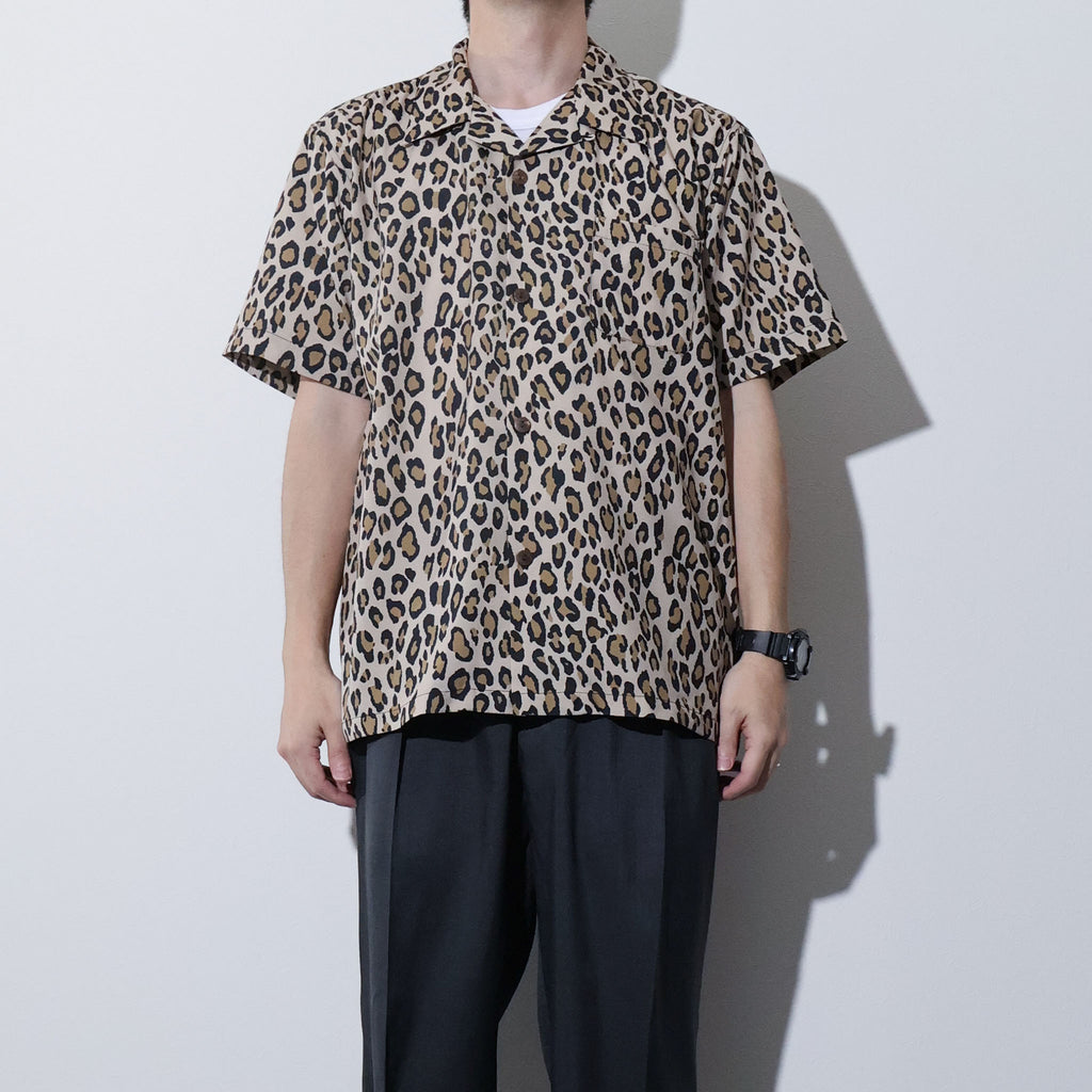 UNIVERD72 / 41239 DRY ALOHA SHIRT (LEOPARD) - TRUTH