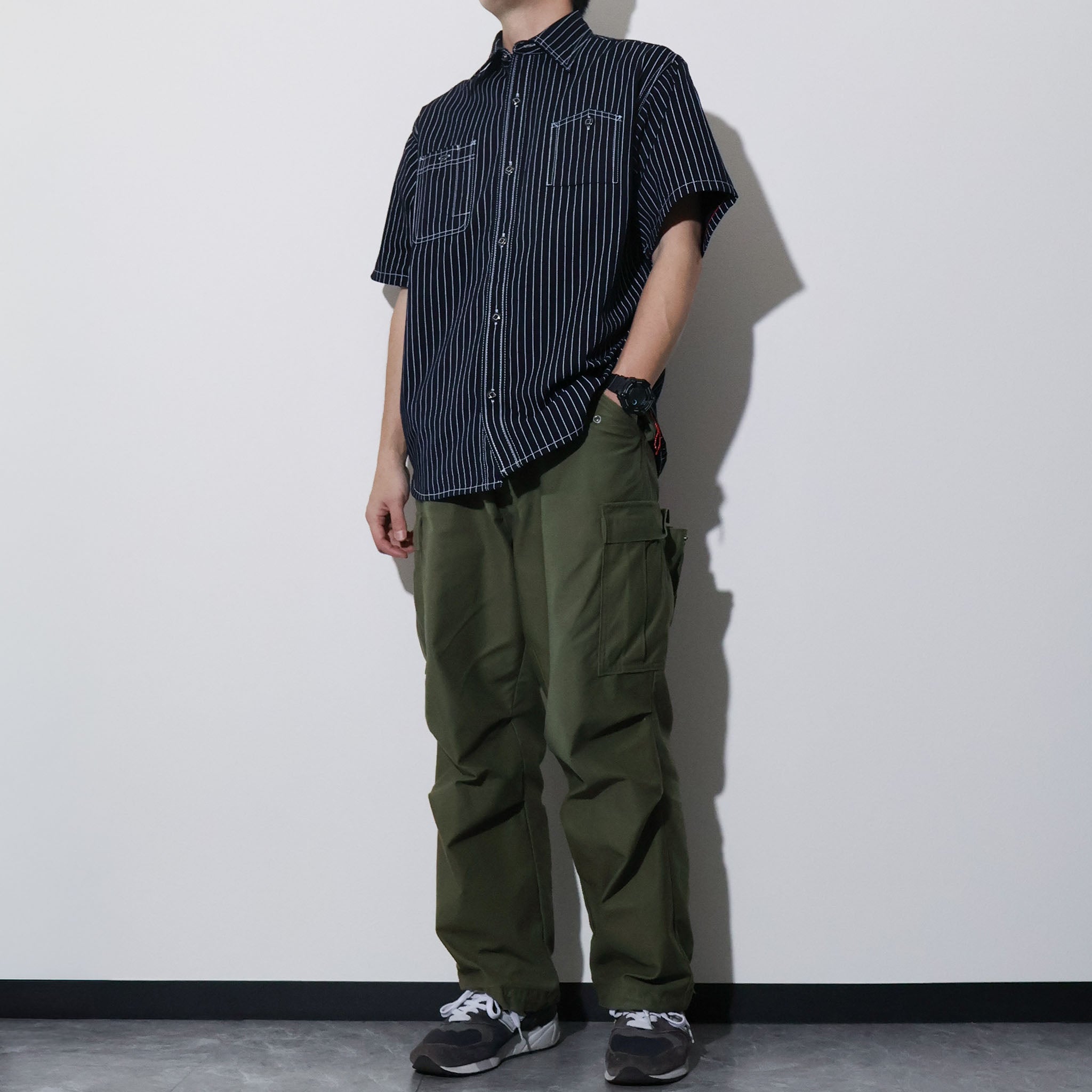 HOUSTON / 41350 WABASH S/S 40'S WORK SHIRTS