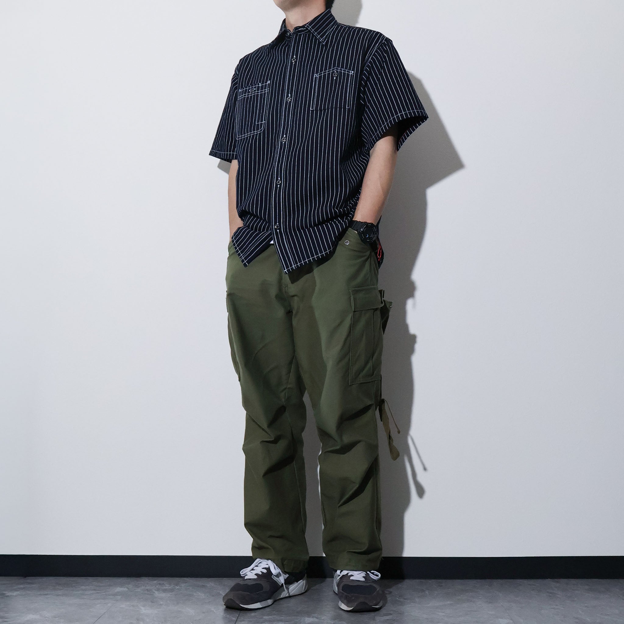 HOUSTON / 41350 WABASH S/S 40'S WORK SHIRTS