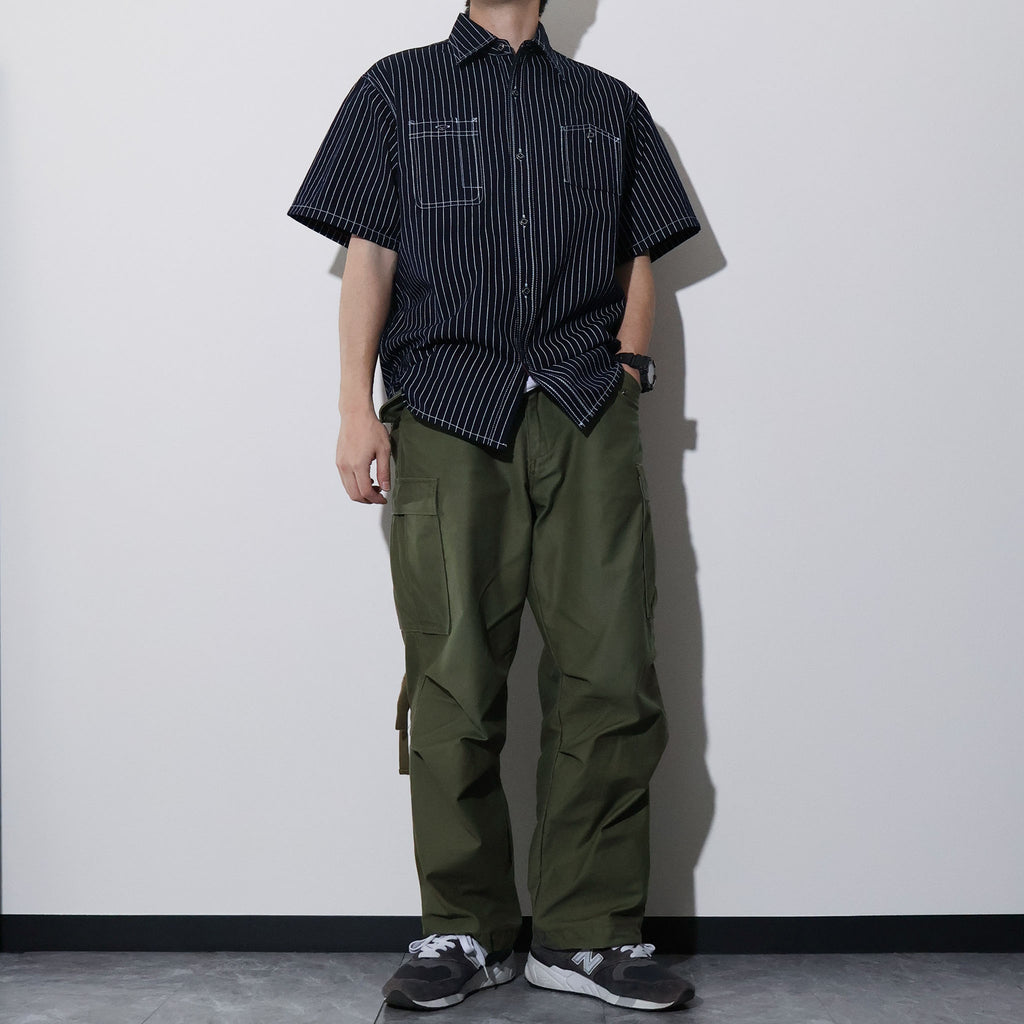 HOUSTON / 41350 WABASH S/S 40'S WORK SHIRTS
