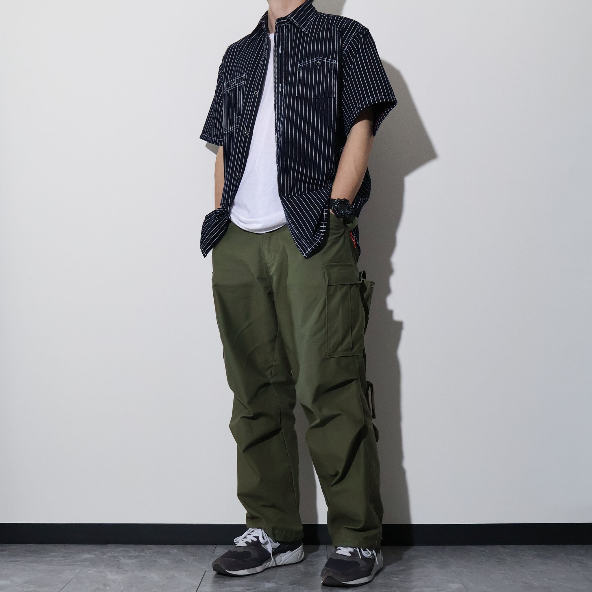 HOUSTON / 41350 WABASH S/S 40'S WORK SHIRTS