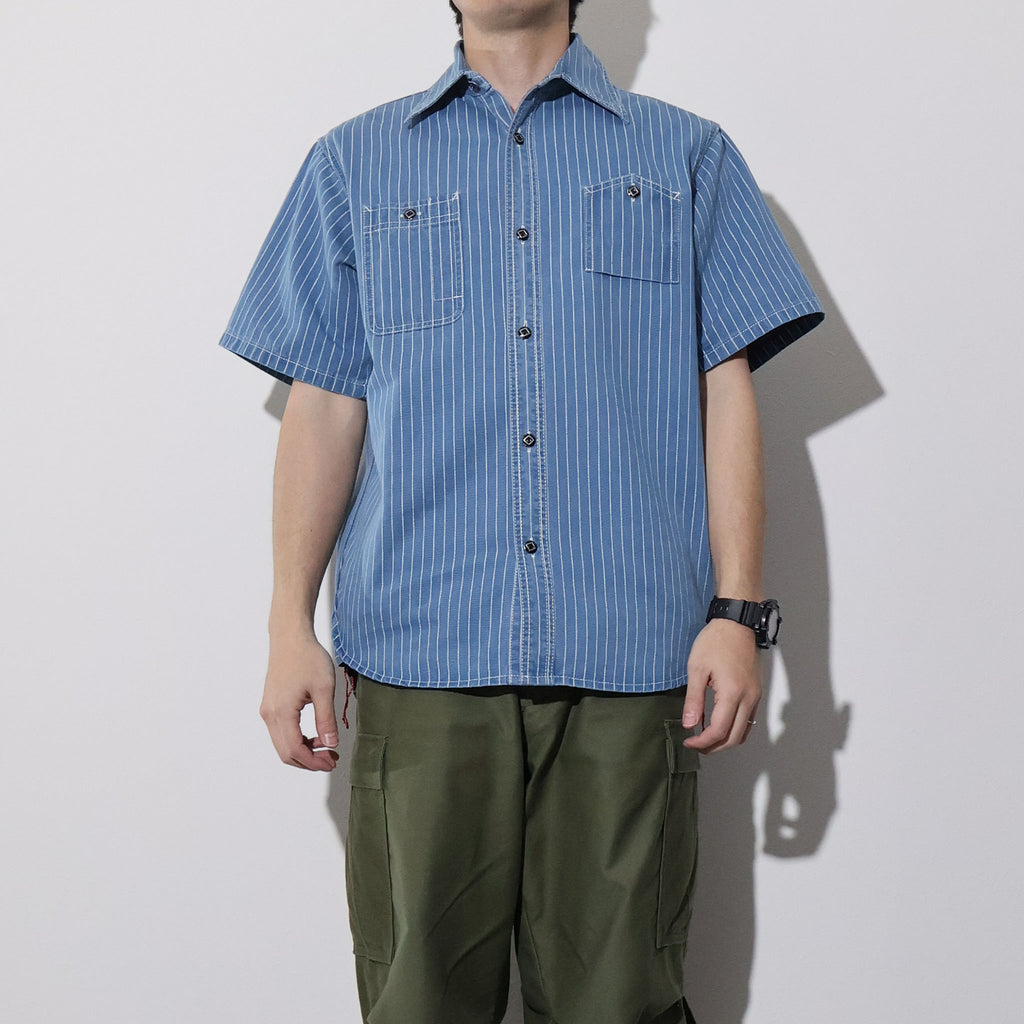 HOUSTON / 41350 WABASH S/S 40'S WORK SHIRTS