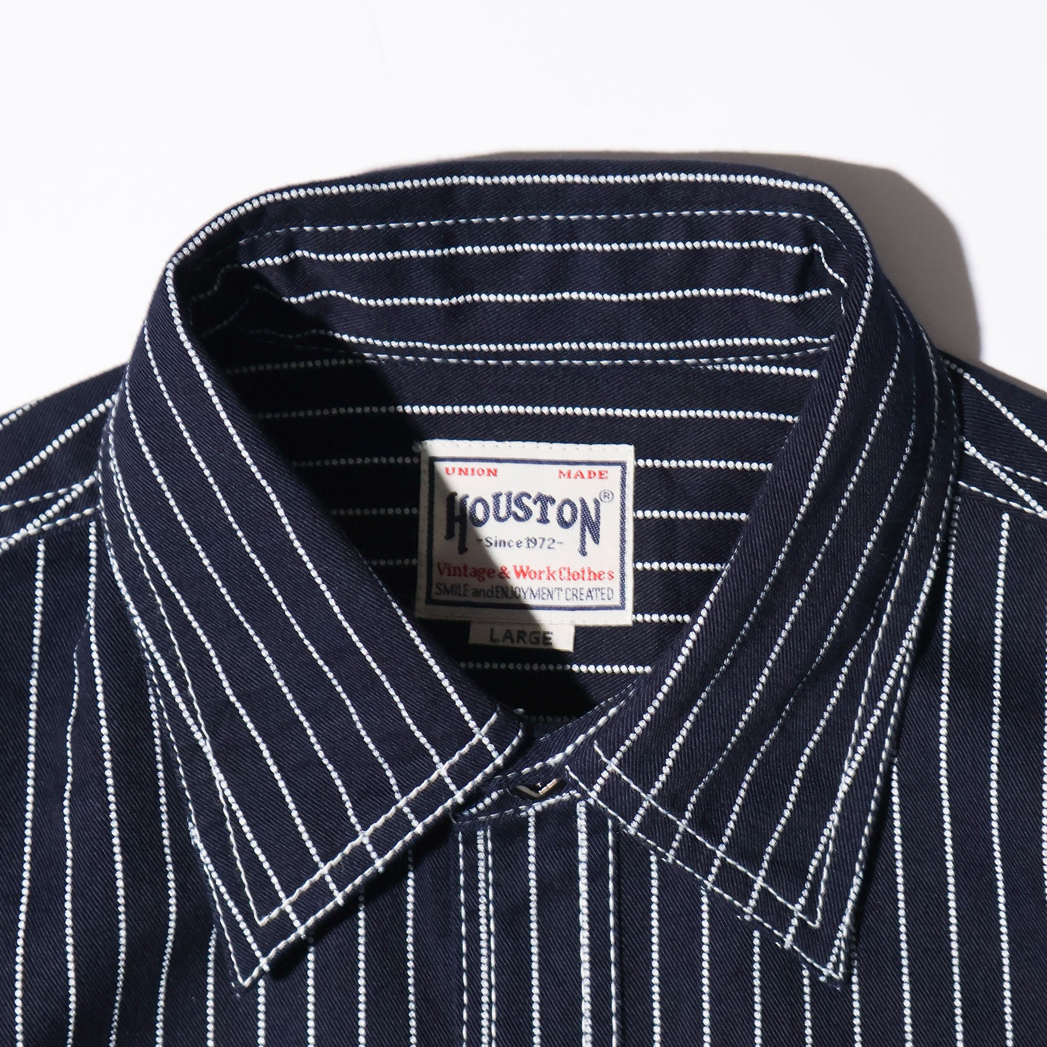 HOUSTON / 41350 WABASH S/S 40'S WORK SHIRTS