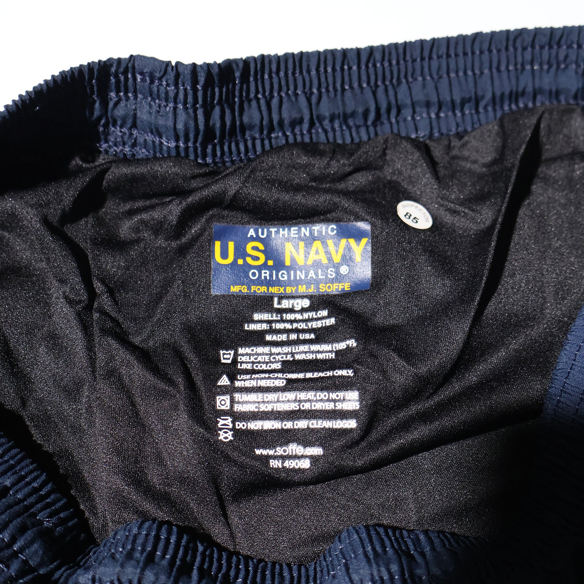 SOFFE / DEAD STOCK US NAVY TRAINING SHORT PANTS