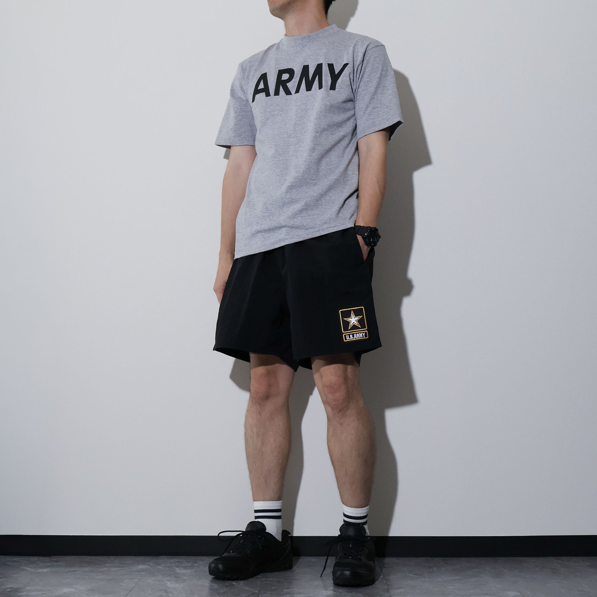 TRUTH / IF ARMY TRAINING SHORT PANTS