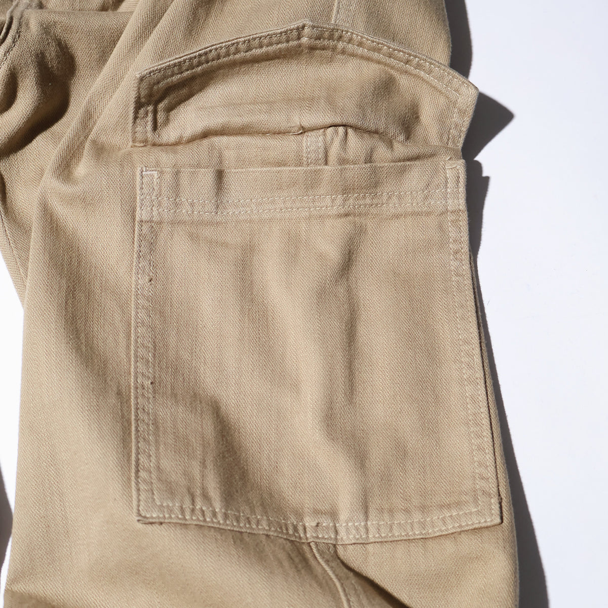 NEO BLUE / BAGGY CHINO CARGO PANTS