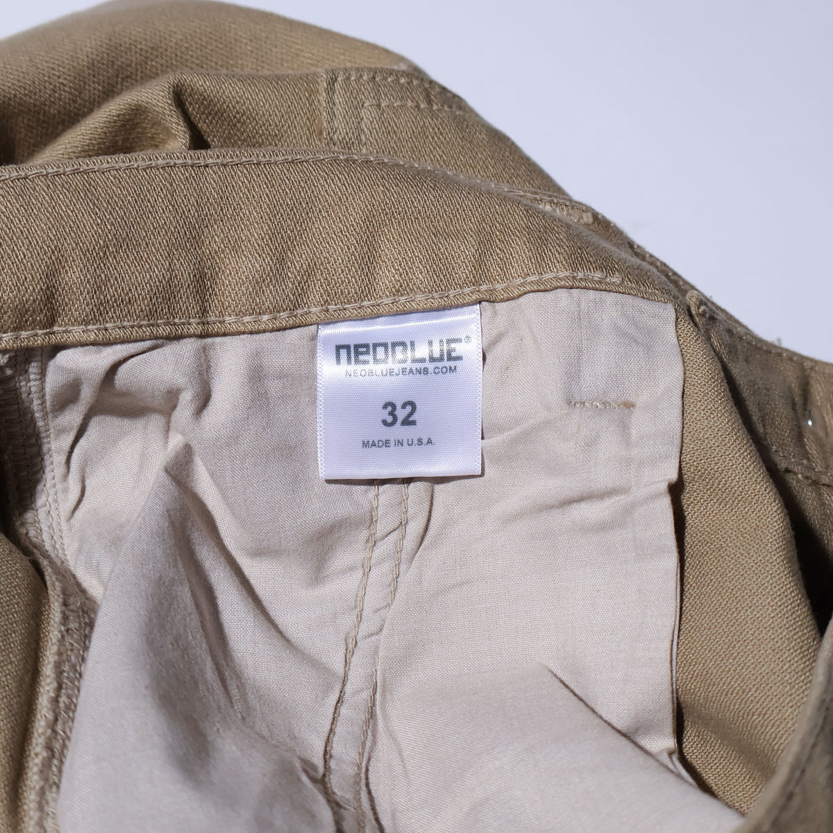 NEO BLUE / BAGGY CHINO CARGO PANTS