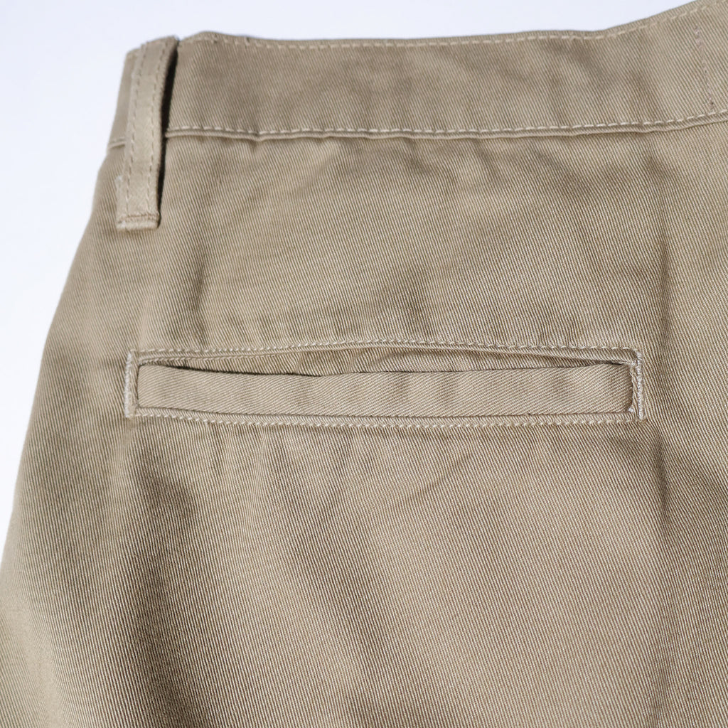 NEO BLUE / BAGGY CHINO PANTS BEIGE