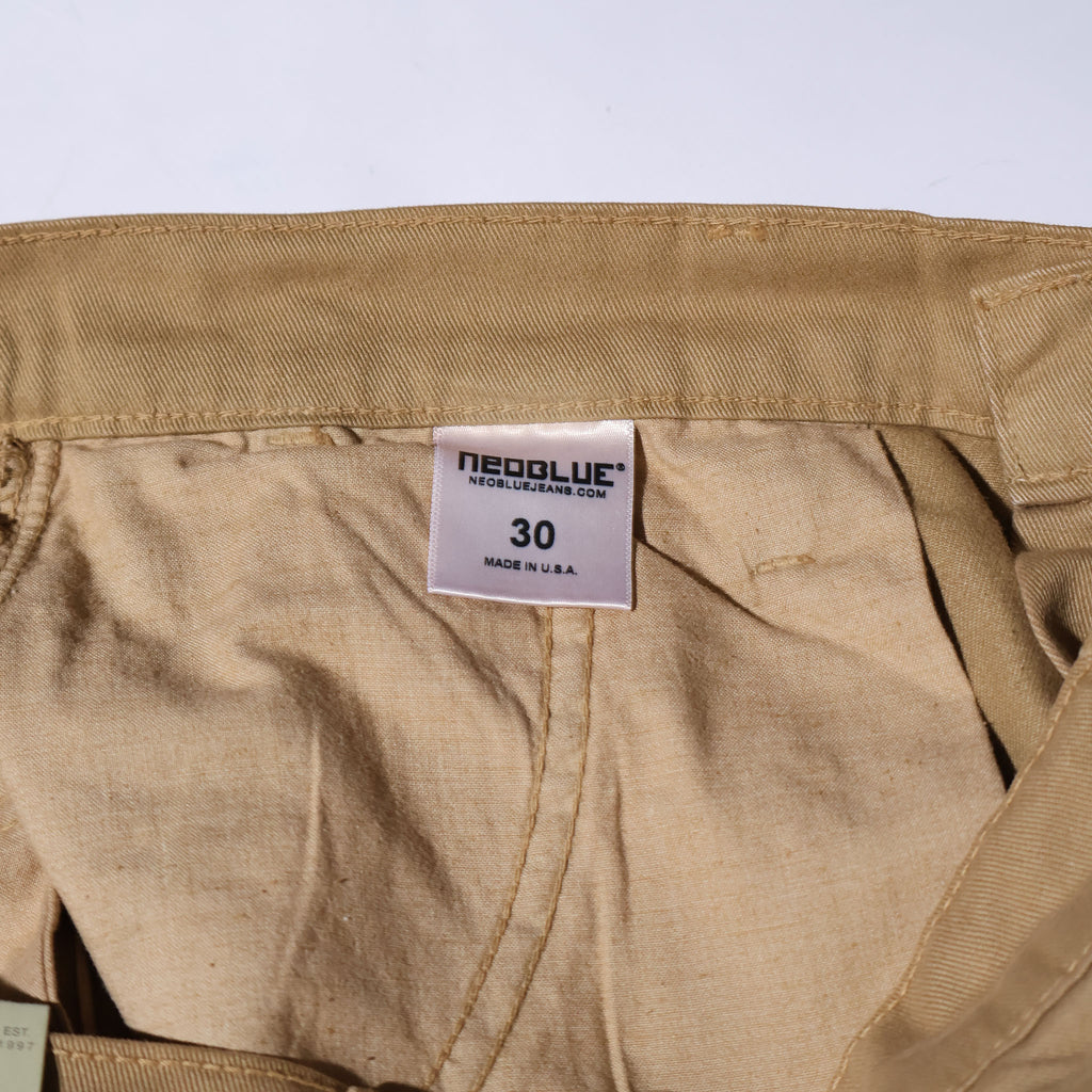 NEO BLUE / BAGGY CHINO PANTS KHAKI