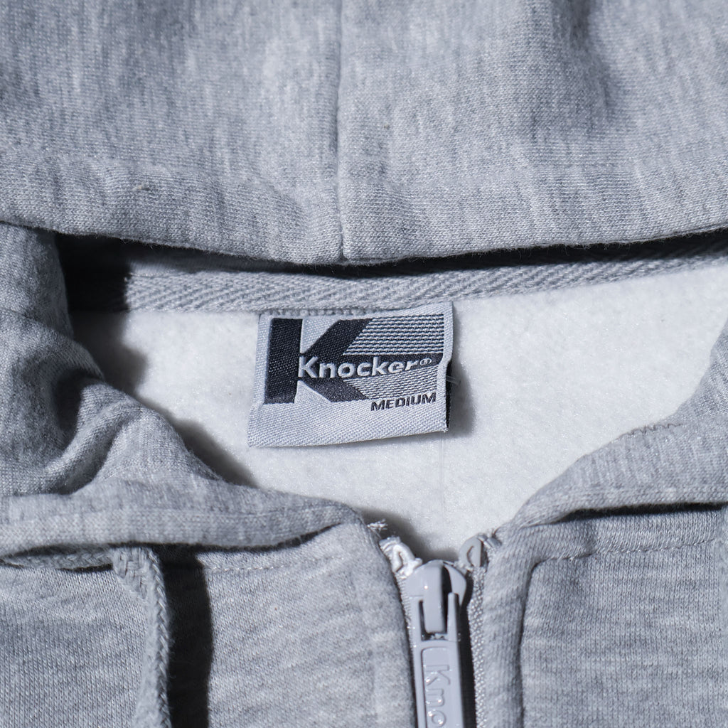 KNOCKER / HEAVY WEIGHT FULL ZIP HOODIE