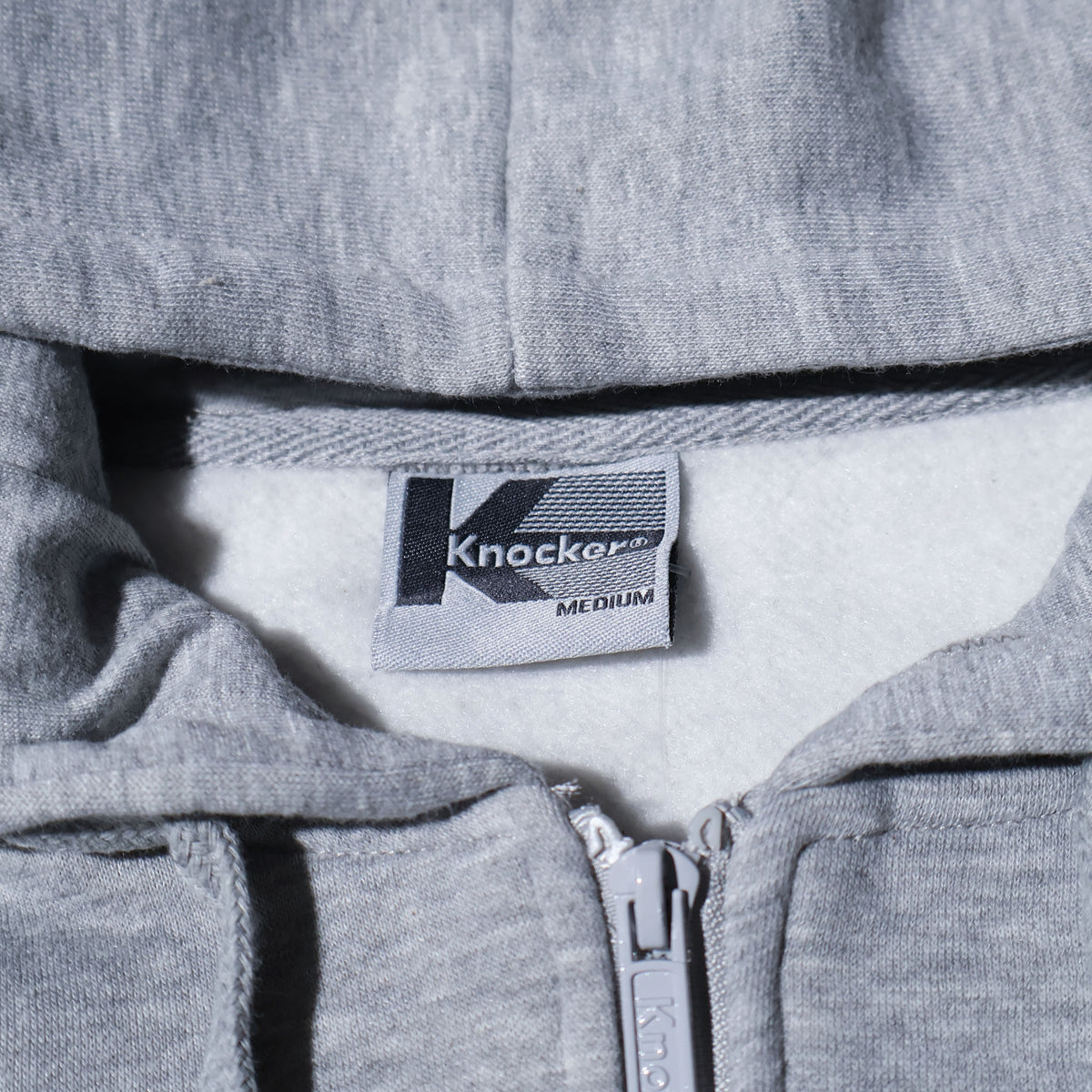 KNOCKER / HEAVY WEIGHT FULL ZIP HOODIE