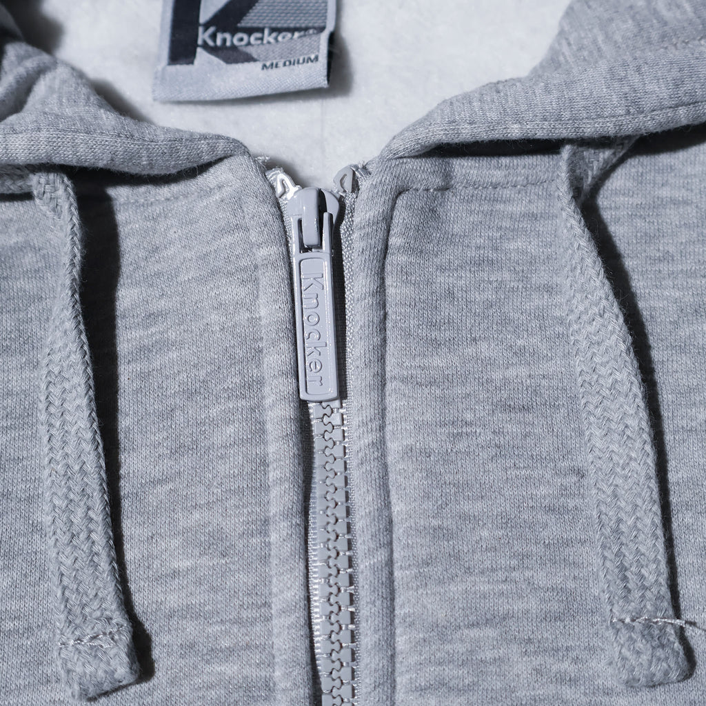 KNOCKER / HEAVY WEIGHT FULL ZIP HOODIE