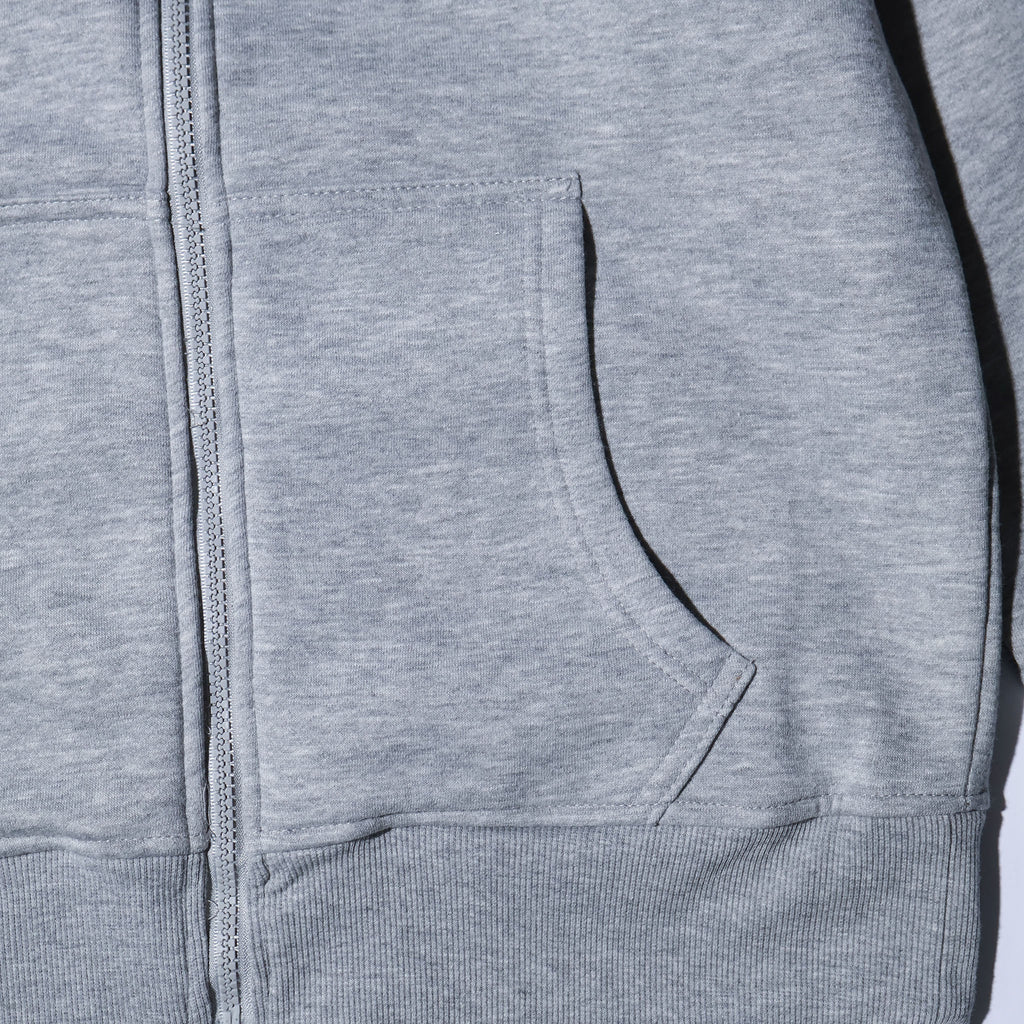 KNOCKER / HEAVY WEIGHT FULL ZIP HOODIE