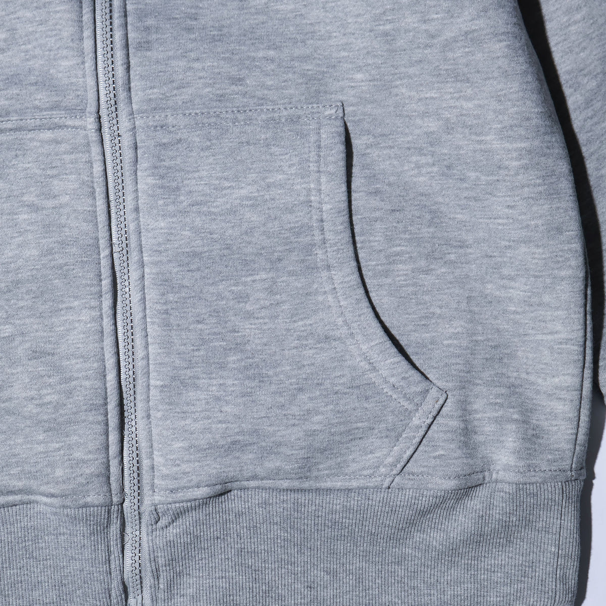 KNOCKER / HEAVY WEIGHT FULL ZIP HOODIE