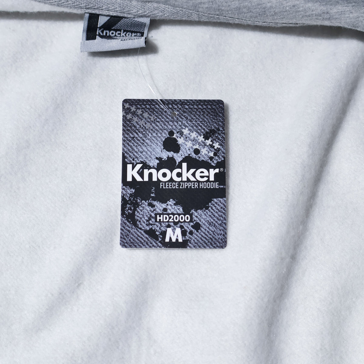 KNOCKER / HEAVY WEIGHT FULL ZIP HOODIE