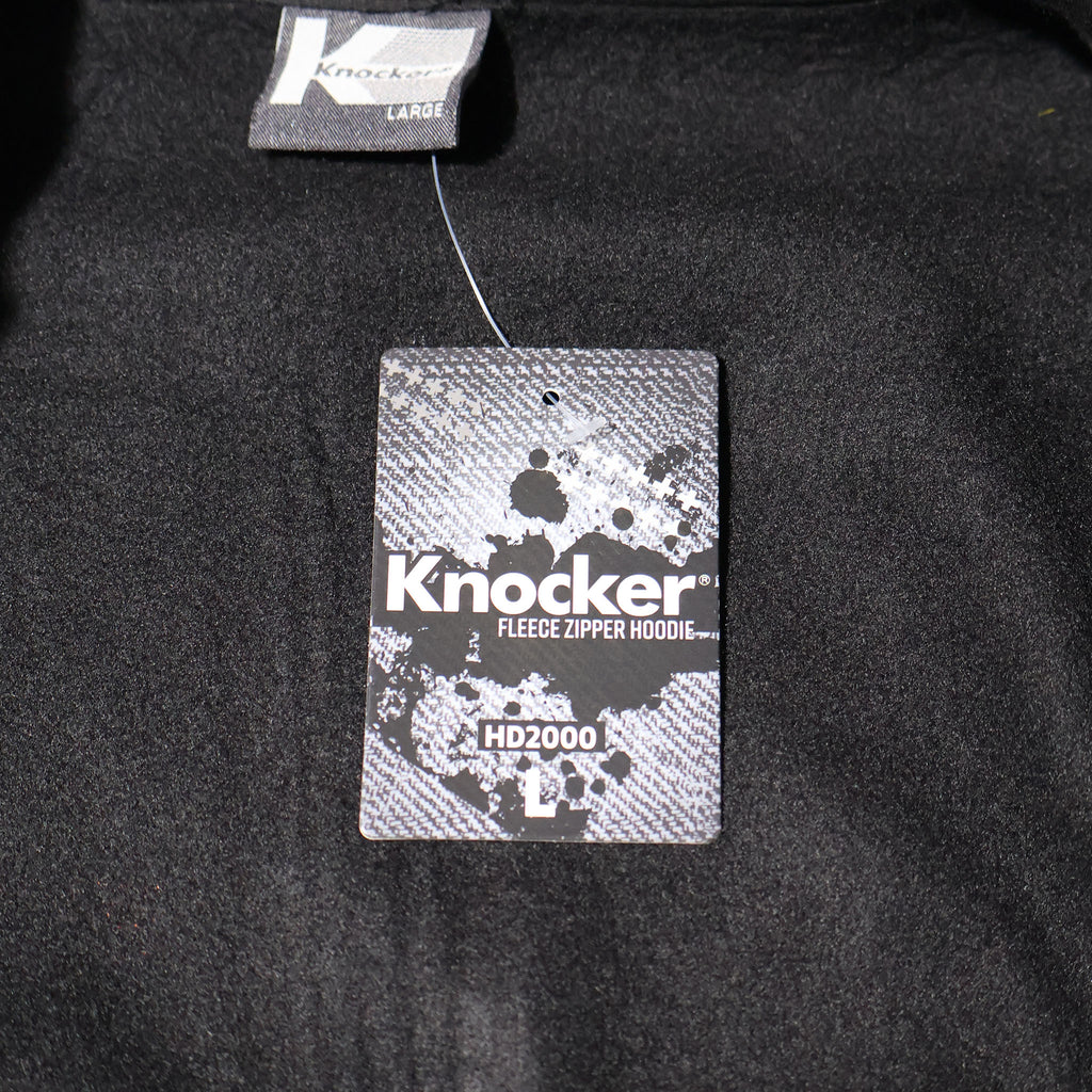 KNOCKER / HEAVY WEIGHT FULL ZIP HOODIE