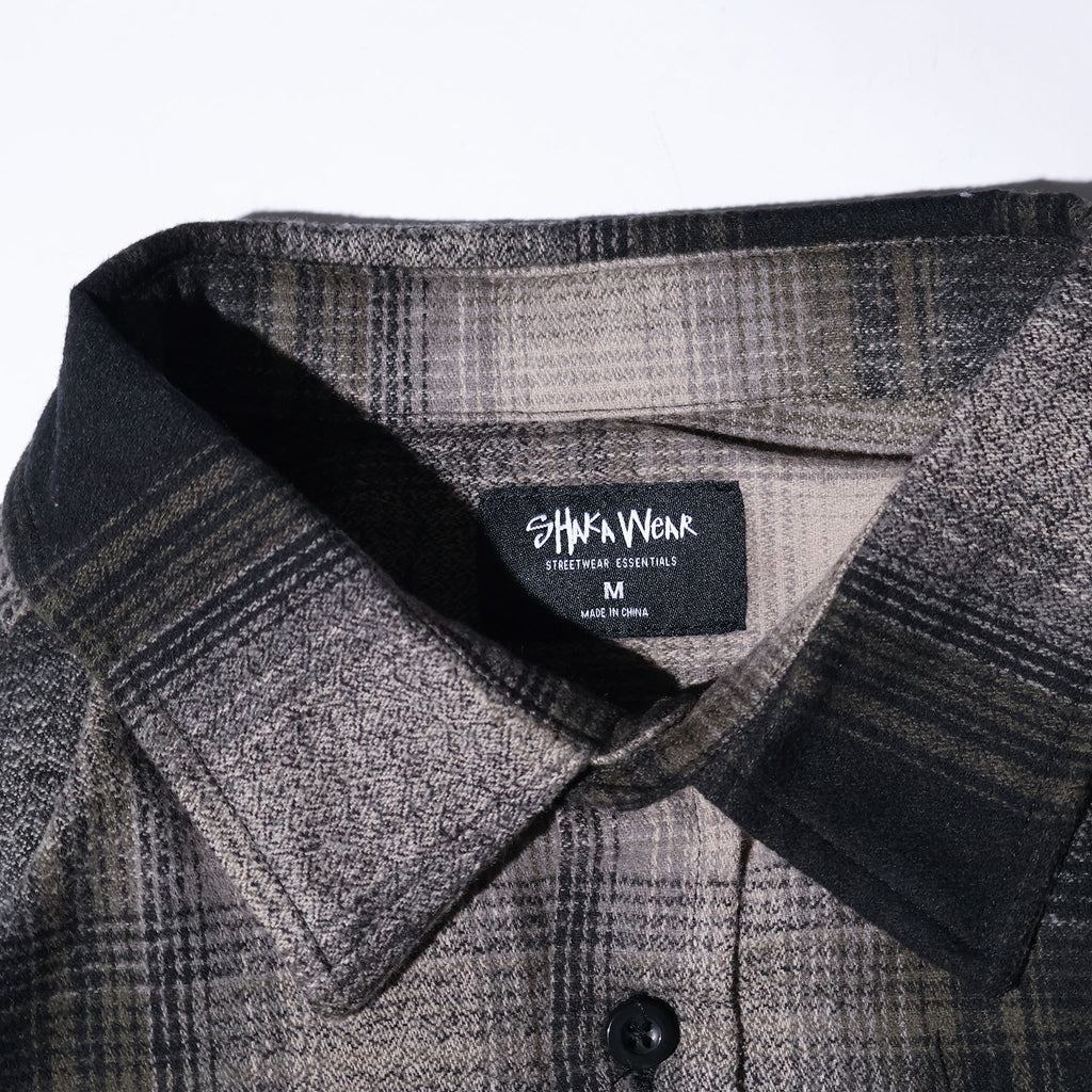 SHAKA WEAR / PLAID FLANNEL SHIRT