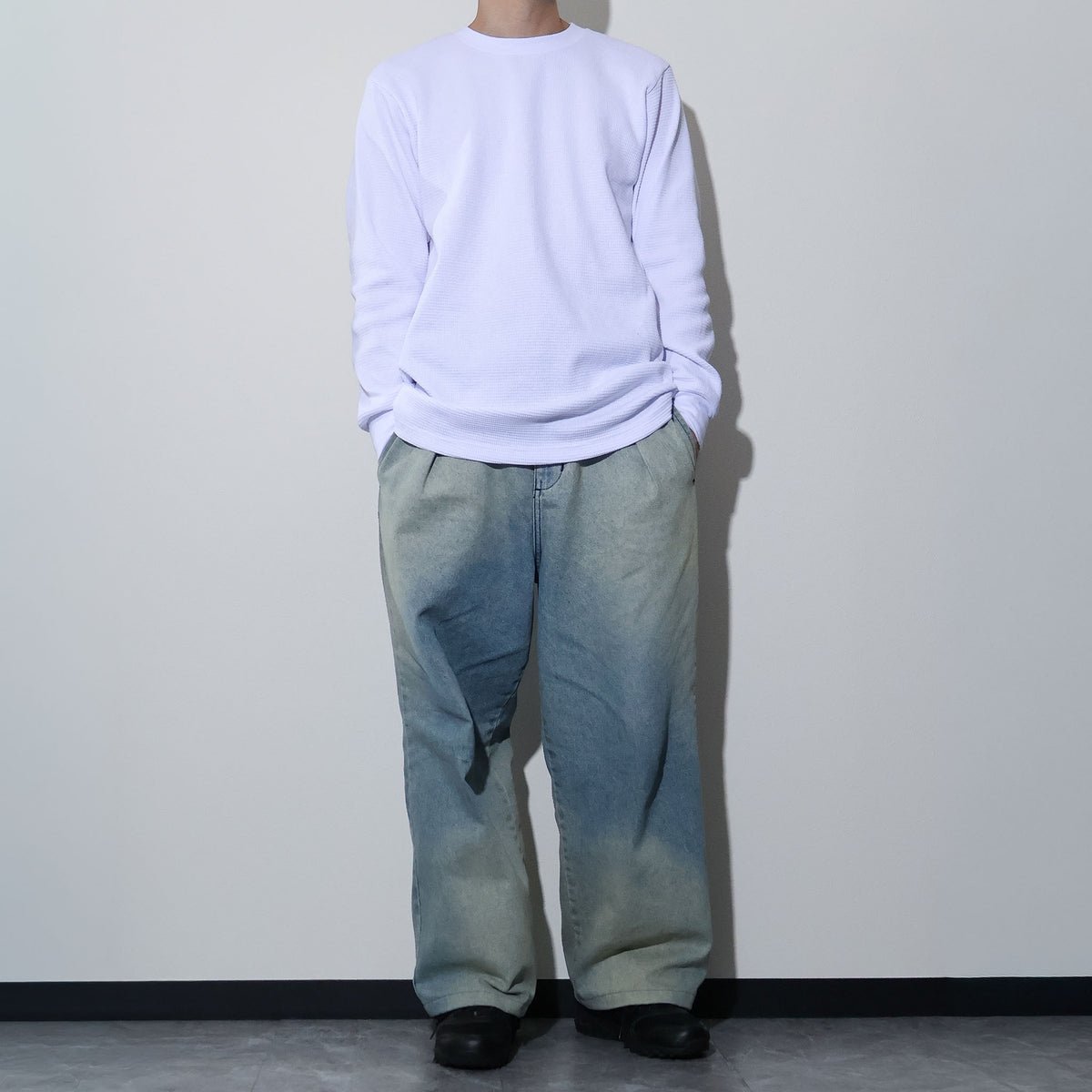 SHAKA WEAR / 9.0oz HEAVY WEIGHT THERMAL LONG SLEEVE
