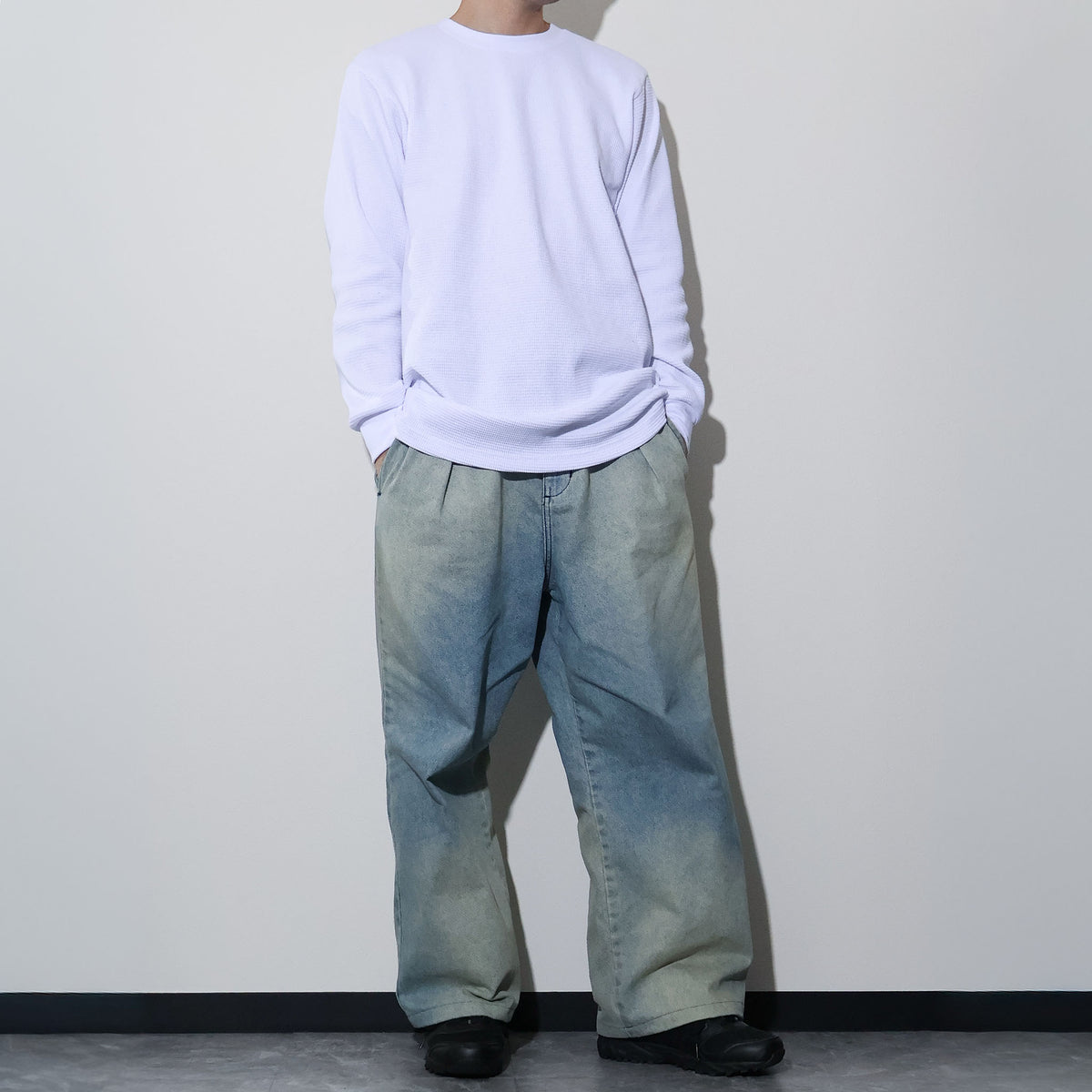 SHAKA WEAR / 9.0oz HEAVY WEIGHT THERMAL LONG SLEEVE