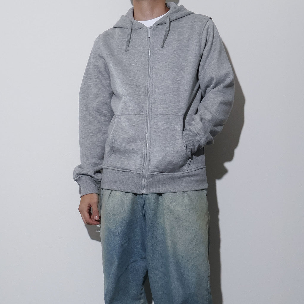 KNOCKER / HEAVY WEIGHT FULL ZIP HOODIE