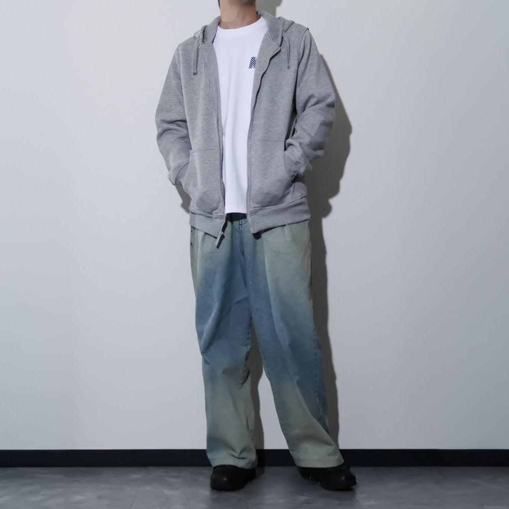 KNOCKER / HEAVY WEIGHT FULL ZIP HOODIE