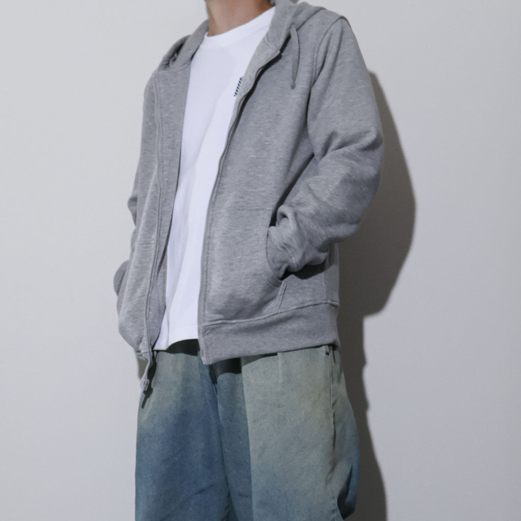 KNOCKER / HEAVY WEIGHT FULL ZIP HOODIE
