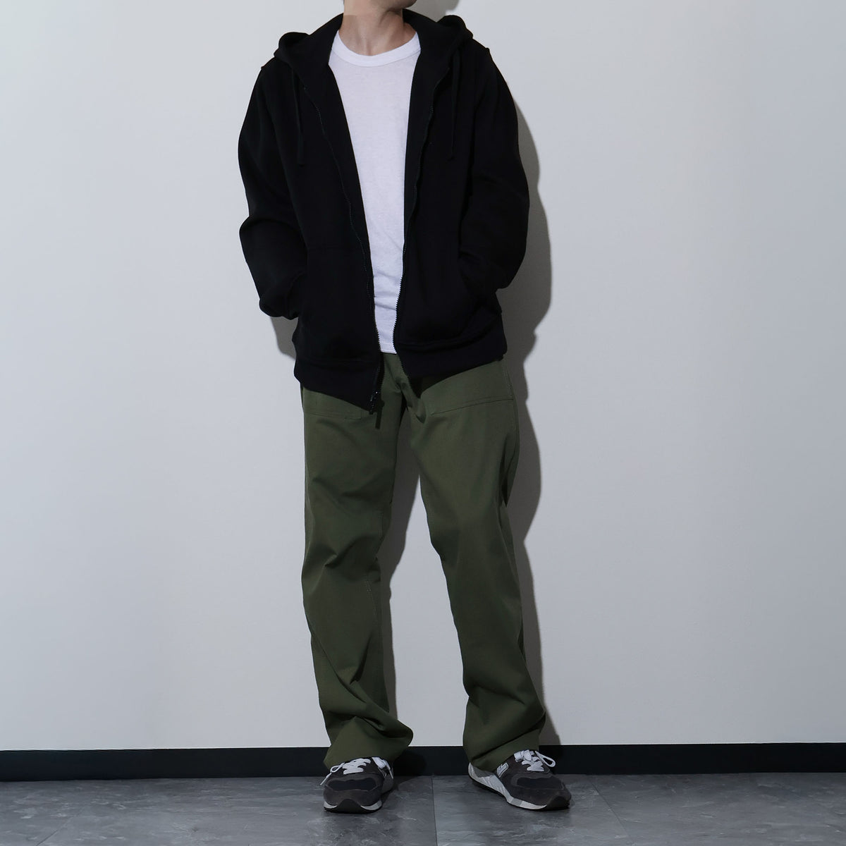 KNOCKER / HEAVY WEIGHT FULL ZIP HOODIE