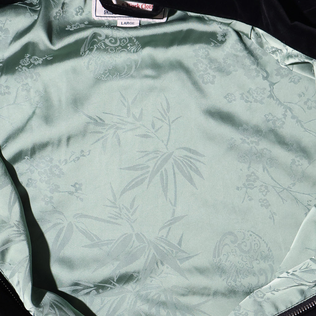 HOUSTON / 51641 VELVETEEN VIETNAM JACKET (SKULL)