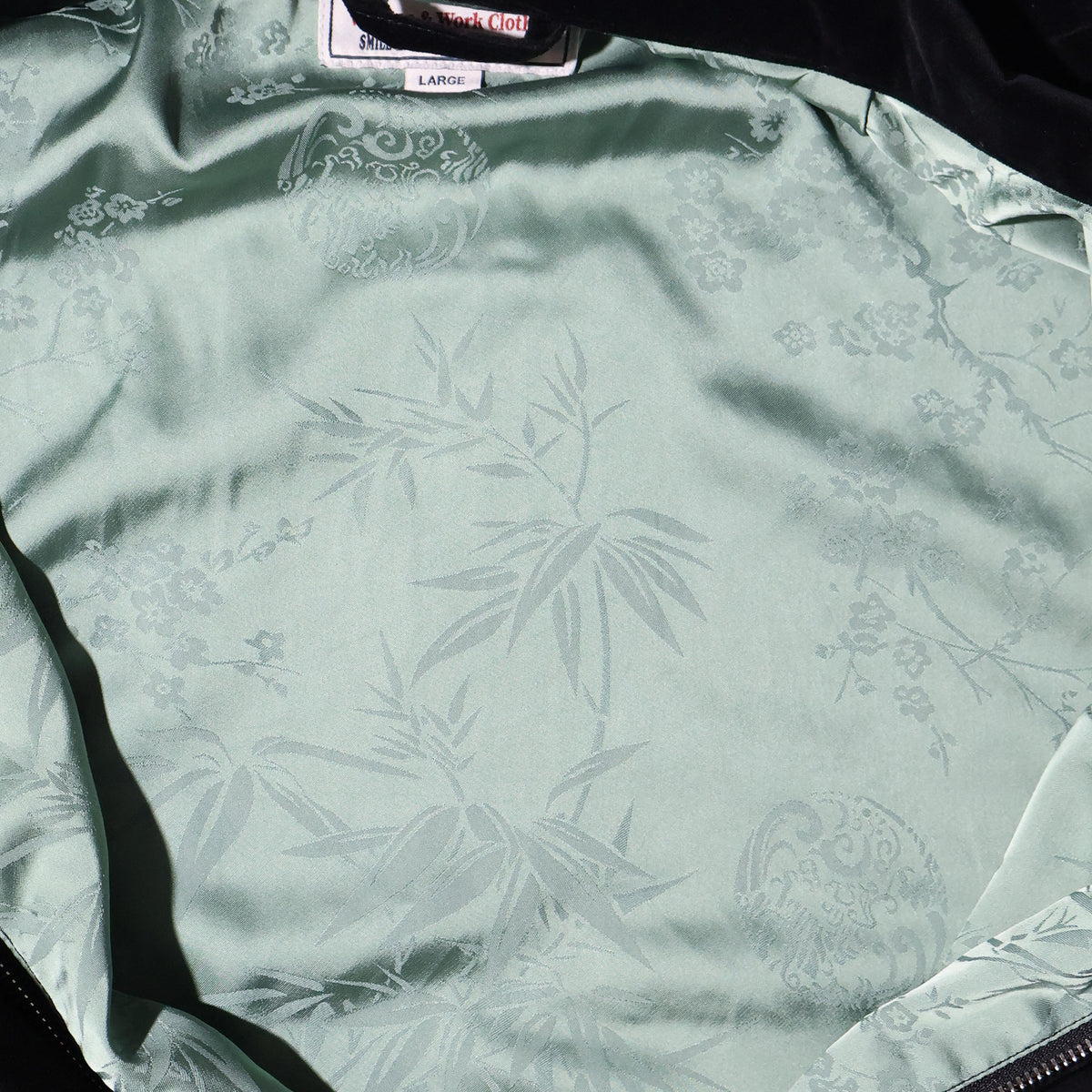 HOUSTON / 51641 VELVETEEN VIETNAM JACKET (SKULL)