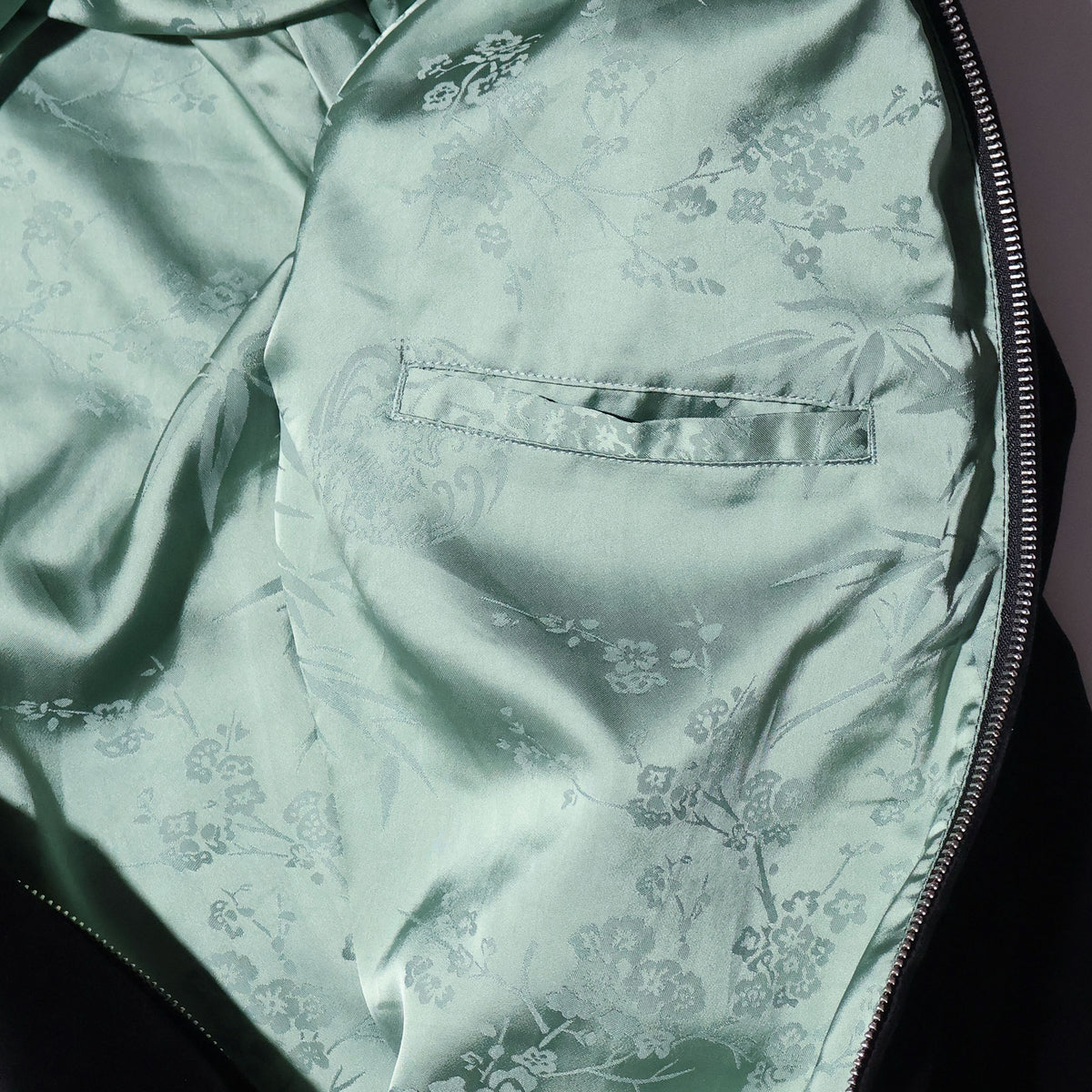 HOUSTON / 51641 VELVETEEN VIETNAM JACKET (SKULL)