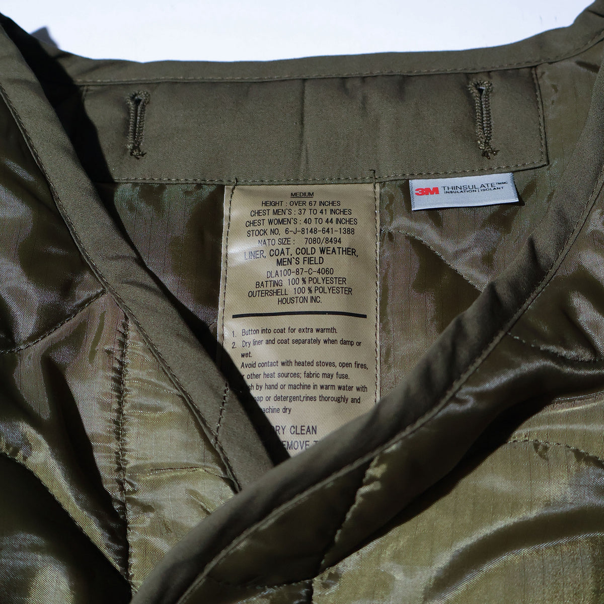 HOUSTON / 50909 M-65 JACKET THINSULATE LINER