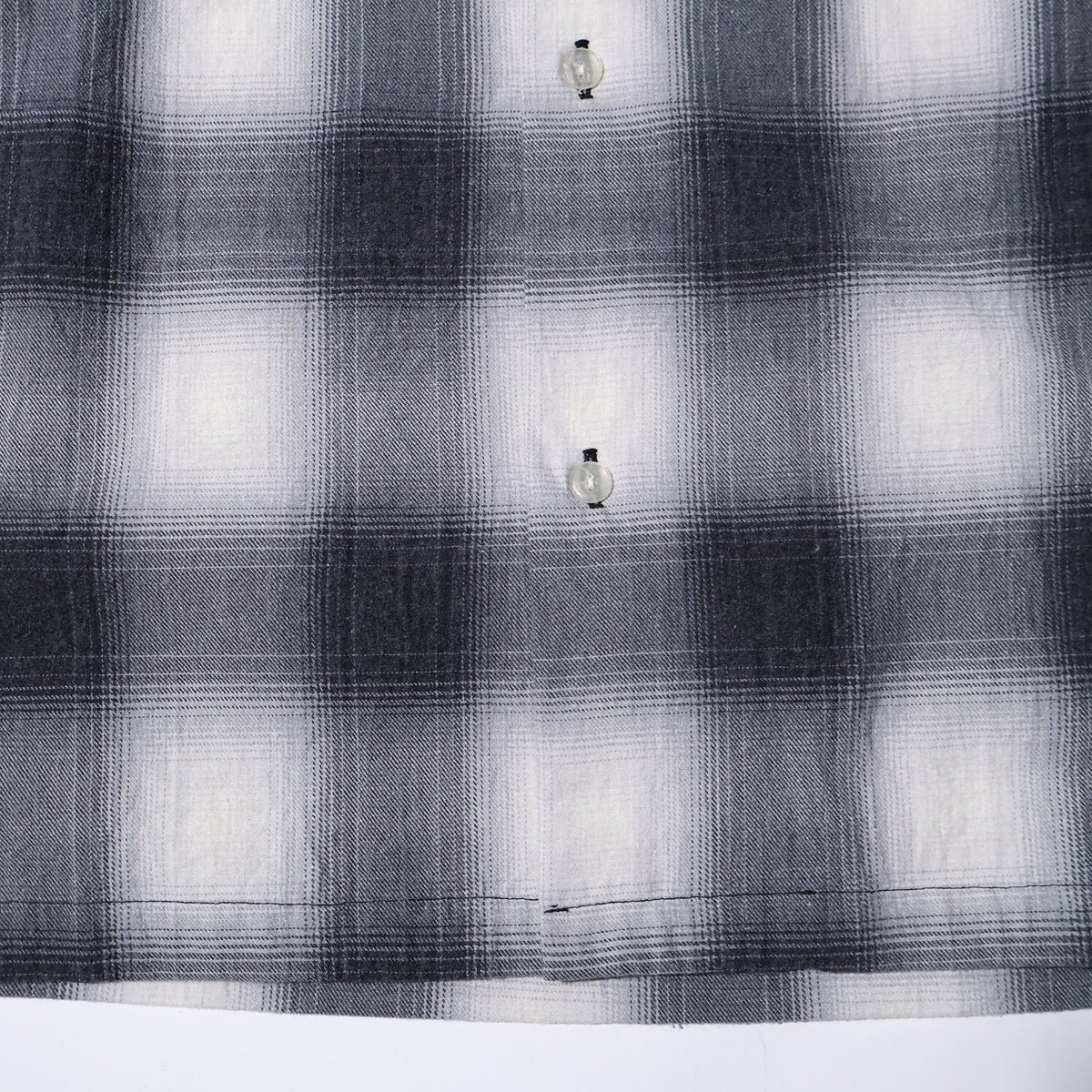 HOUSTON / 41358 PRINT FLANNEL OPEN COLLAR SHIRT
