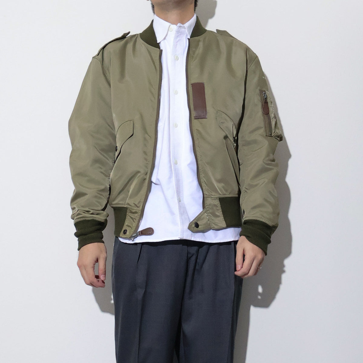 HOUSTON / 5L-2X L-2 FLIGHT JACKET MADE IN JAPAN