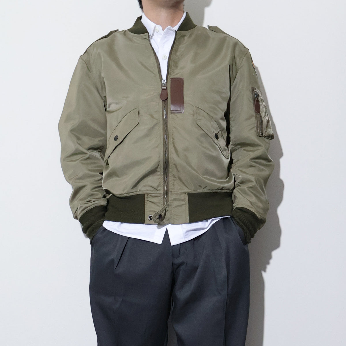 HOUSTON / 5L-2X L-2 FLIGHT JACKET MADE IN JAPAN