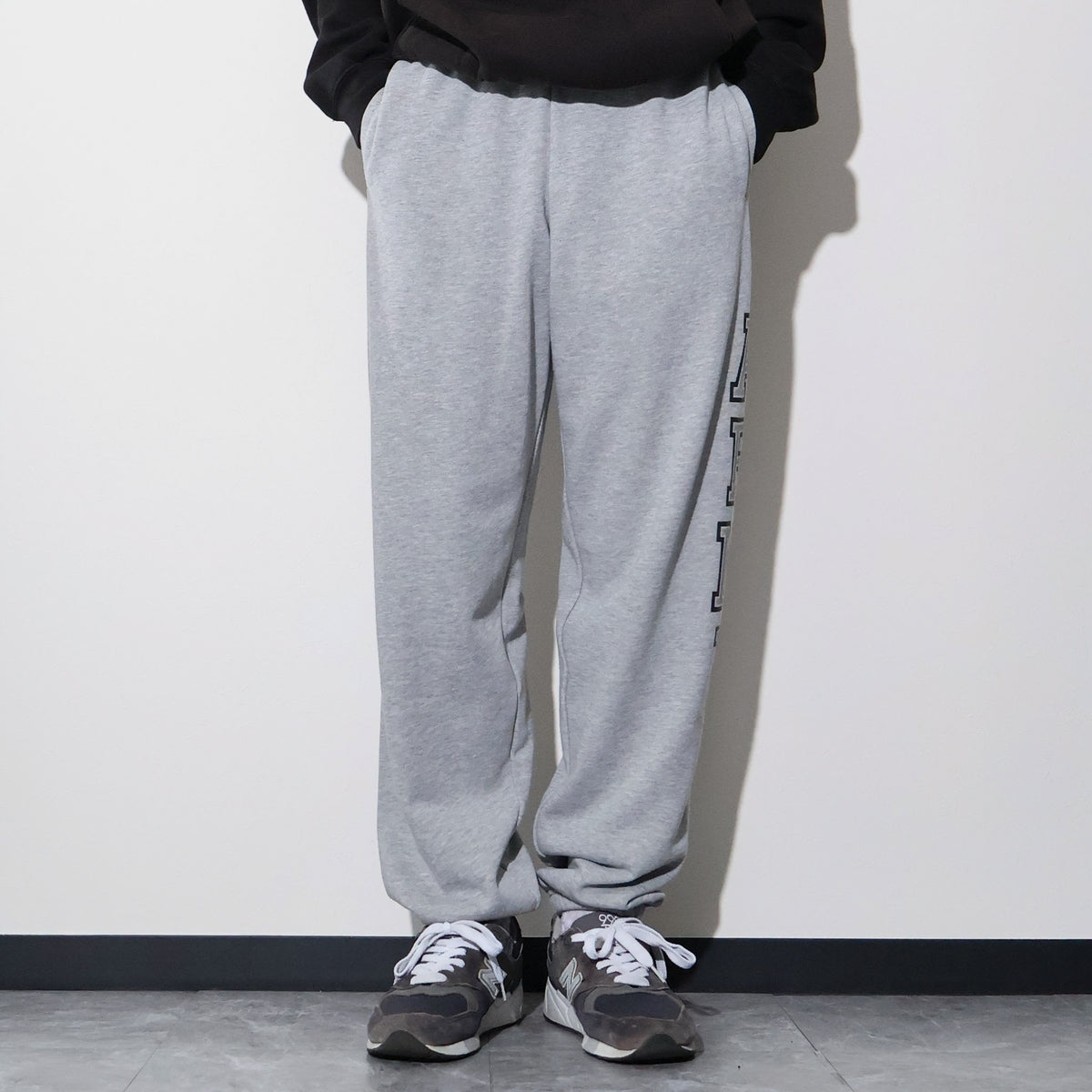 HOUSTON / 10195 REFLECTOR PRINT SWEAT PANTS ARMY