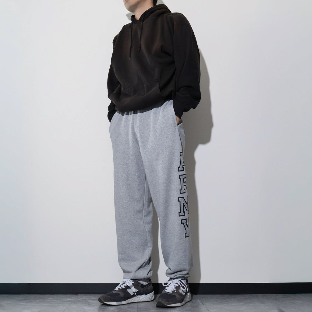 HOUSTON / 10195 REFLECTOR PRINT SWEAT PANTS ARMY