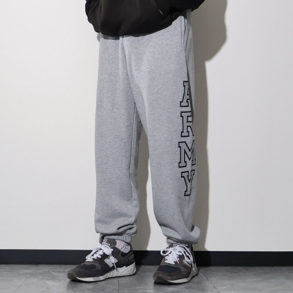 HOUSTON / 10195 REFLECTOR PRINT SWEAT PANTS ARMY