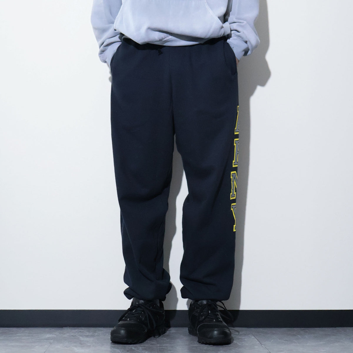 HOUSTON / 10195 REFLECTOR PRINT SWEAT PANTS ARMY