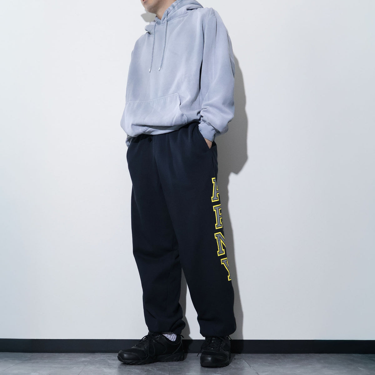 HOUSTON / 10195 REFLECTOR PRINT SWEAT PANTS ARMY