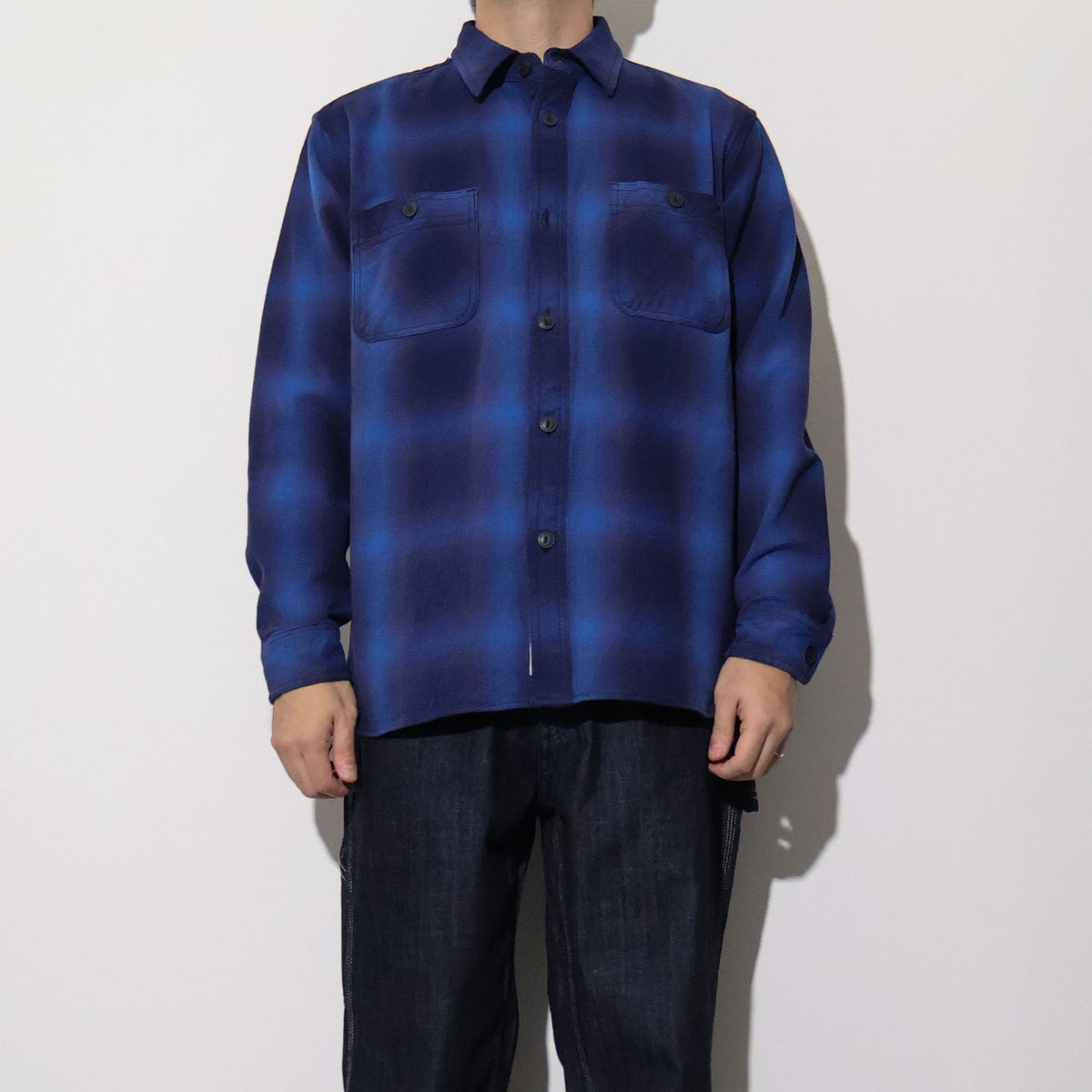 HOUSTON / 41252 OMBRE CHECK VIYELLA SHIRT